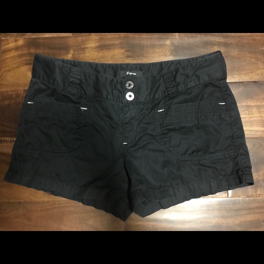 Shorts from Express. Small gold stain as pictured.